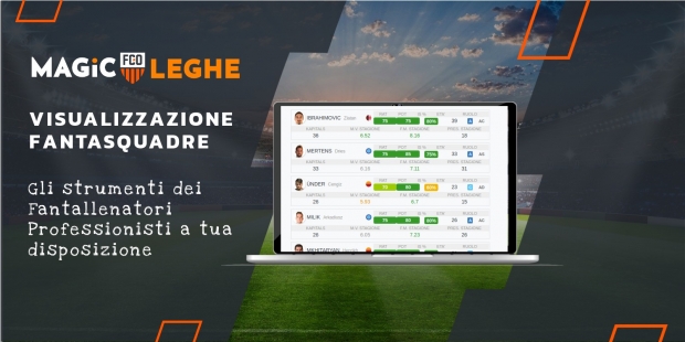 Visualizzazione Rose e Squadre Fantacalcio