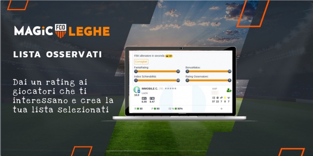 Lista Osservati Selezionati FantaMercato